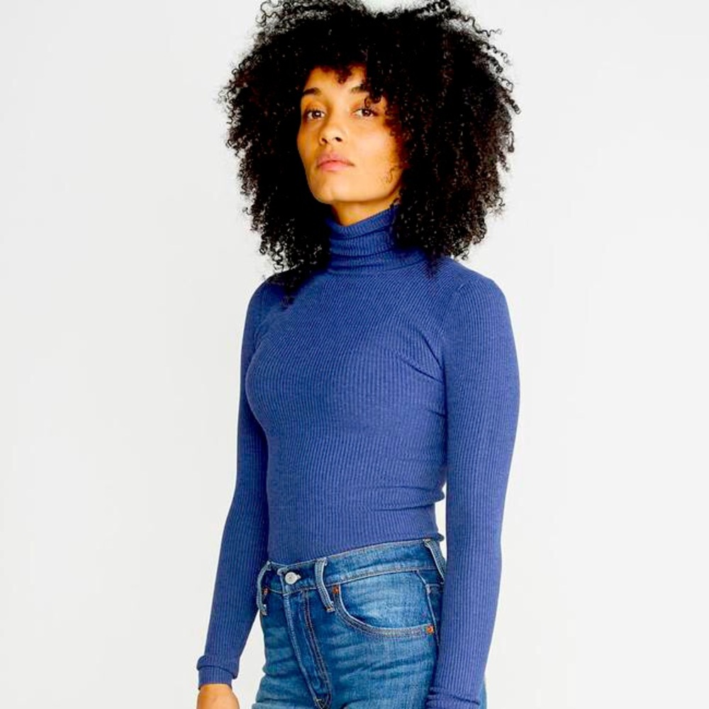 Marine Layer Piper Turtleneck in Twilight